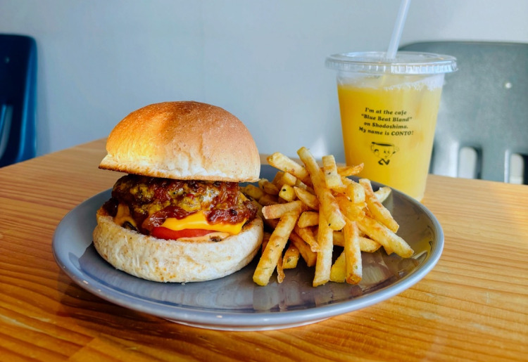 BURGER × FRENCH FRIES × DRINK